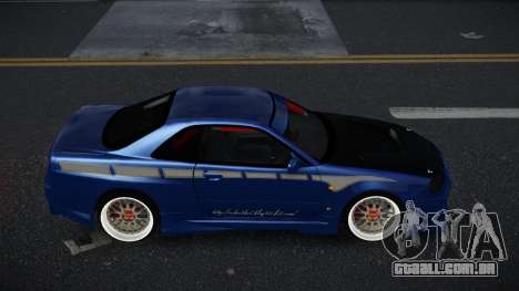 Nissan Skyline R34 Mero para GTA 4