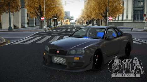 Nissan Skyline R34 Etet para GTA 4