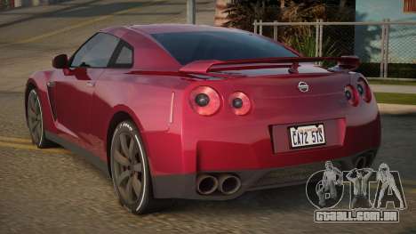 Nissan GT-R R35 11th para GTA San Andreas
