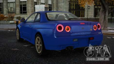 Nissan Skyline R34 Cuzdu para GTA 4