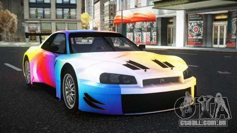Nissan Skyline R34 Jagrao S12 para GTA 4