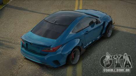 Lexus RC-F Chiran para GTA San Andreas