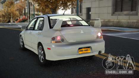 Mitsubishi Lancer Evolution VIII Mevozut para GTA 4