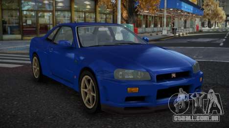 Nissan Skyline R34 Cuzdu para GTA 4