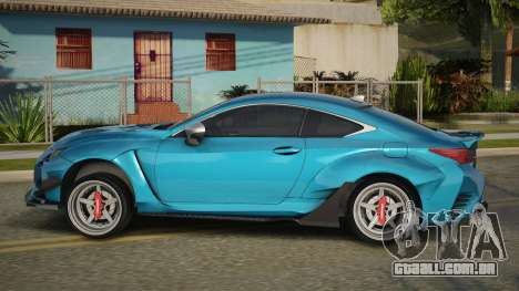 Lexus RC-F Chiran para GTA San Andreas