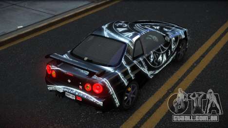 Nissan Skyline R34 Gaselly S11 para GTA 4