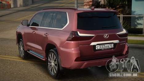 Lexus LX 570 V1.2 para GTA San Andreas
