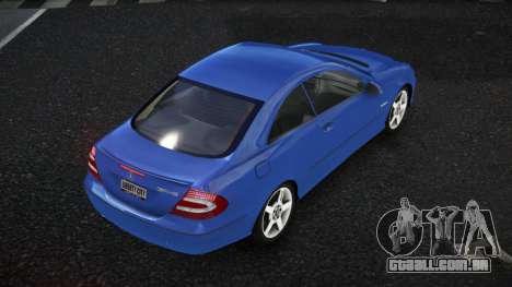 Mercedes-Benz CLK 63 AMG Fefaduqa para GTA 4