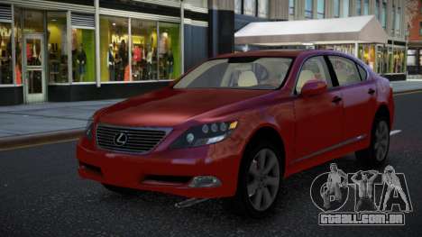 Lexus LS 600h Nute para GTA 4