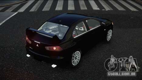 Mitsubishi Lancer Evolution X Ovoy para GTA 4