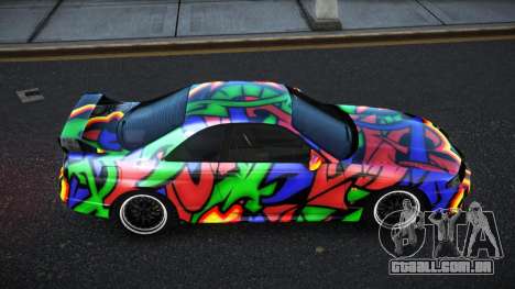 Nissan Skyline R33 Hacoley S1 para GTA 4