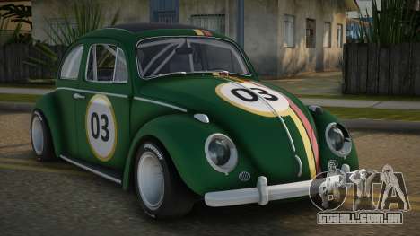 Volkswagen Beetle 63th para GTA San Andreas