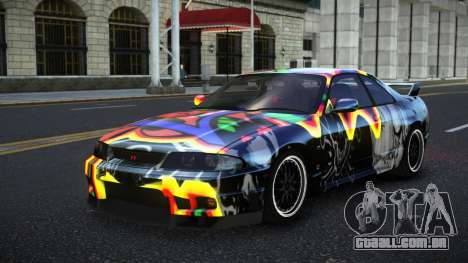 Nissan Skyline R33 Hacoley S1 para GTA 4