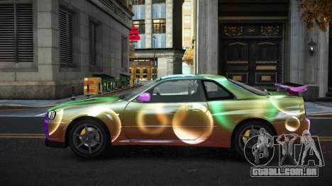 Nissan Skyline R34 Gaselly S2 para GTA 4
