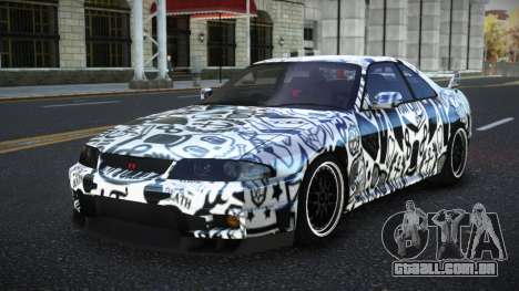 Nissan Skyline R33 Hacoley S13 para GTA 4