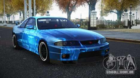 Nissan Skyline R33 Hacoley S4 para GTA 4