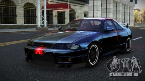 Nissan Skyline R33 Hacoley S6 para GTA 4