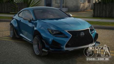 Lexus RC-F Chiran para GTA San Andreas