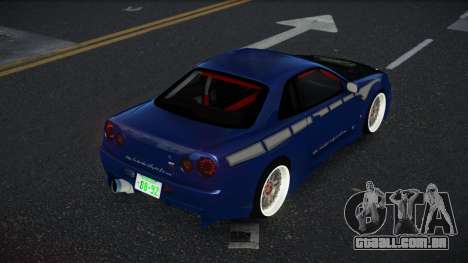 Nissan Skyline R34 Mero para GTA 4