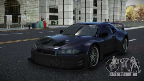 Nissan Skyline R34 Feoko para GTA 4