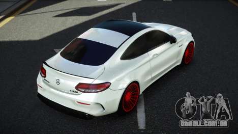 Mercedes-Benz C63S AMG Luladanog para GTA 4
