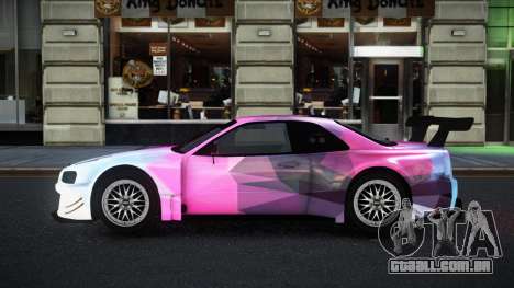 Nissan Skyline R34 Jagrao S1 para GTA 4