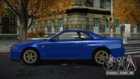 Nissan Skyline R34 Cuzdu para GTA 4