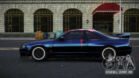 Nissan Skyline R33 Hacoley S6 para GTA 4