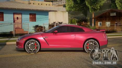 Nissan GT-R R35 11th para GTA San Andreas