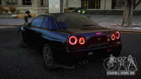 Nissan Skyline R34 Wucweraye para GTA 4