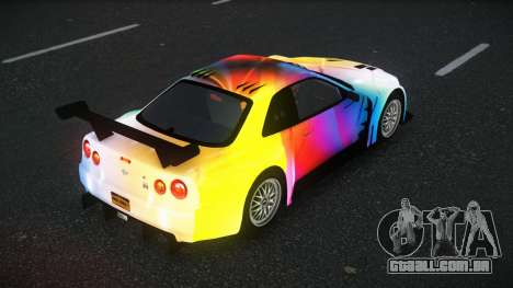 Nissan Skyline R34 Jagrao S12 para GTA 4