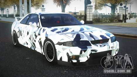 Nissan Skyline R33 Hacoley S12 para GTA 4
