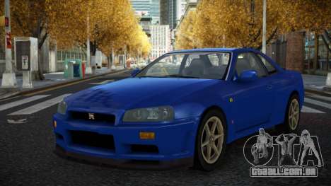 Nissan Skyline R34 Cuzdu para GTA 4