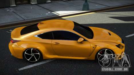Lexus RC F Rifohib para GTA 4