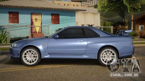 Nissan Skyline GT-R R34 99th para GTA San Andreas