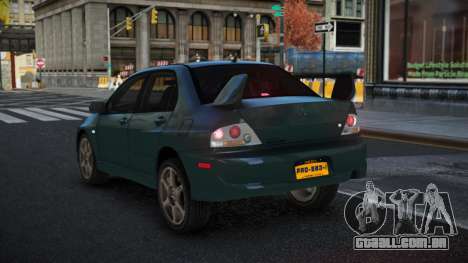 Mitsubishi Lancer Evolution VIII Qivuda para GTA 4
