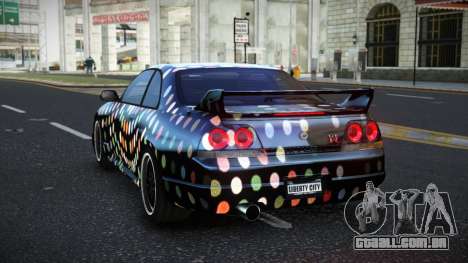 Nissan Skyline R33 Hacoley S2 para GTA 4