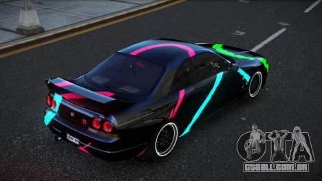 Nissan Skyline R33 Hacoley S14 para GTA 4