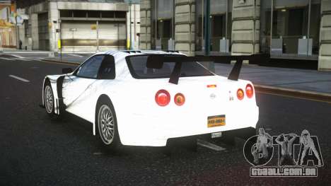 Nissan Skyline R34 Jagrao S9 para GTA 4