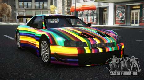 Nissan Skyline R34 Jagrao S8 para GTA 4