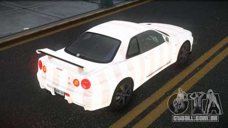 Nissan Skyline R34 Gaselly S13 para GTA 4