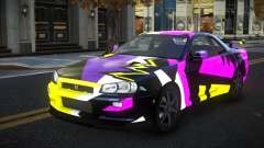 Nissan Skyline R34 Gaselly S3 para GTA 4