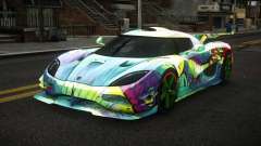 Koenigsegg Agera Carva S5 para GTA 4