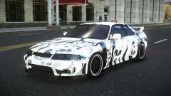 Nissan Skyline R33 Hacoley S12 para GTA 4