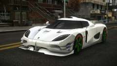 Koenigsegg Agera Carva S8 para GTA 4