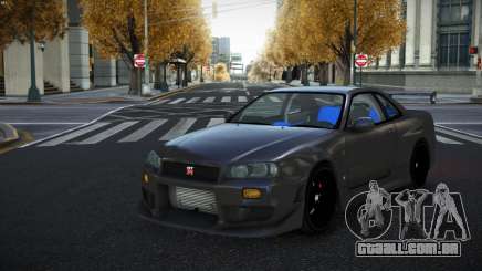 Nissan Skyline R34 Etet para GTA 4