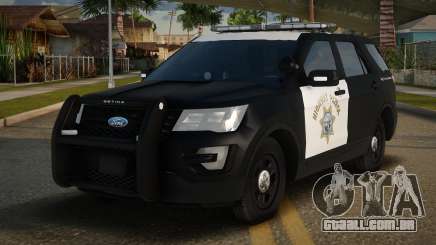 Ford Explorer Police 16th para GTA San Andreas
