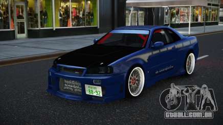 Nissan Skyline R34 Mero para GTA 4
