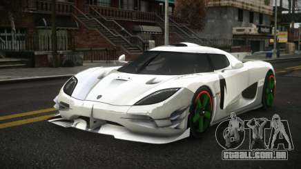 Koenigsegg Agera Carva S8 para GTA 4