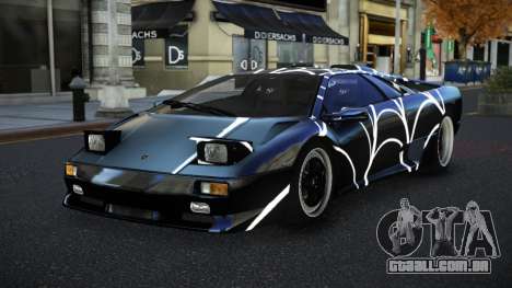 Lamborghini Diablo Hunbe S5 para GTA 4